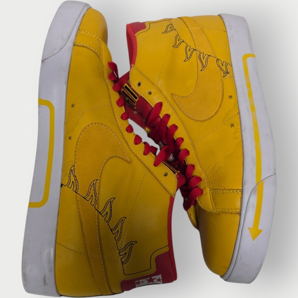 SAMPLE - Nike Michael Lau x Blazer Premium SB China BMX SIZE 11 Mens - SAMPLE - Picture 4 of 12